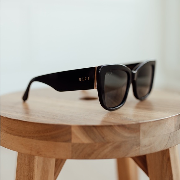 DIFF eyewear sunglass black - Picture 3 of 5